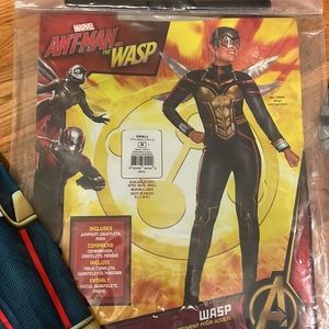 Marvel Ant-Man and The Wasp Costume w/o wings Size 2-6